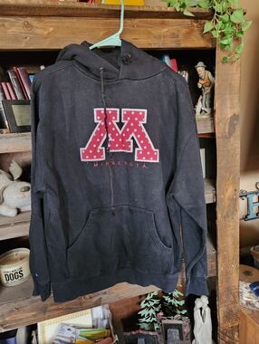 Jansport Black Hoodie with Blue Logo Tag